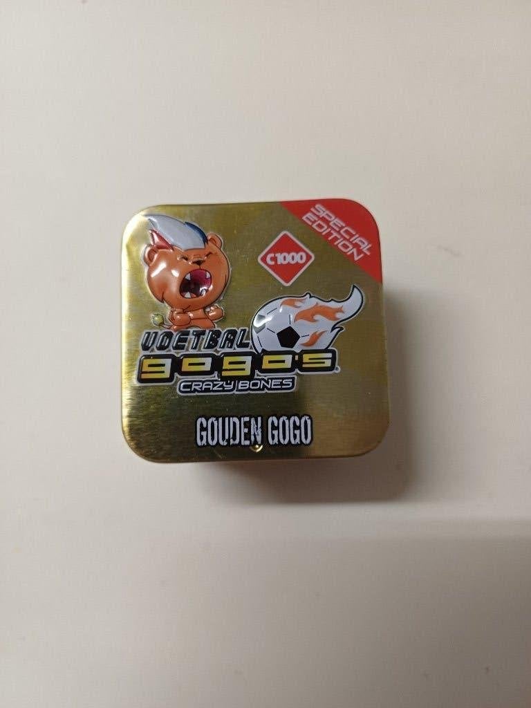 Gouden GOGO Met metalen doosje - supermarkt actie C1000, C1000, Ophalen of Verzenden