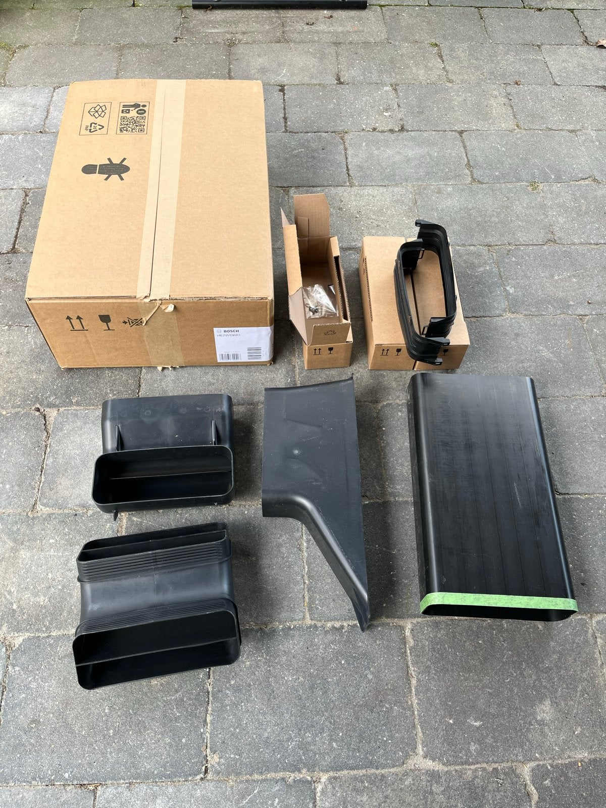 Accessoirekit voor recirculatie kookplaat met ventilatie, Witgoed en Apparatuur, Ophalen of Verzenden, Nieuw