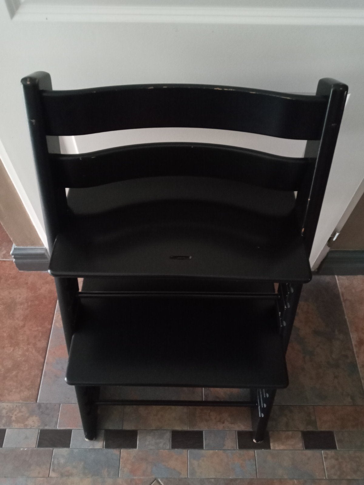 stokke tripp trapp nieuw model origineel zwart, Ophalen, Meegroeistoel