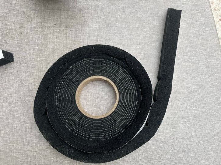 Zelfklevend tochtstrip / isolatietape, Minder dan 4 cm, Overige materialen, Nieuw, Ophalen of Verzenden