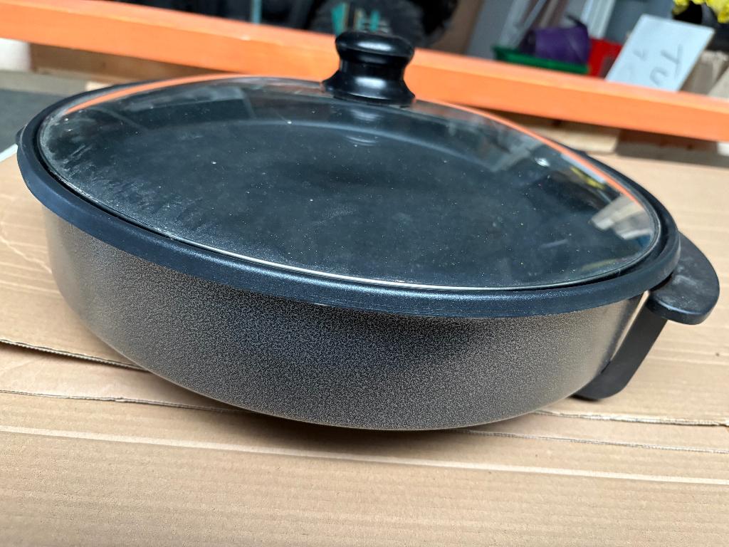 elektrische pan, Ophalen of Verzenden, Zo goed als nieuw, Overige materialen