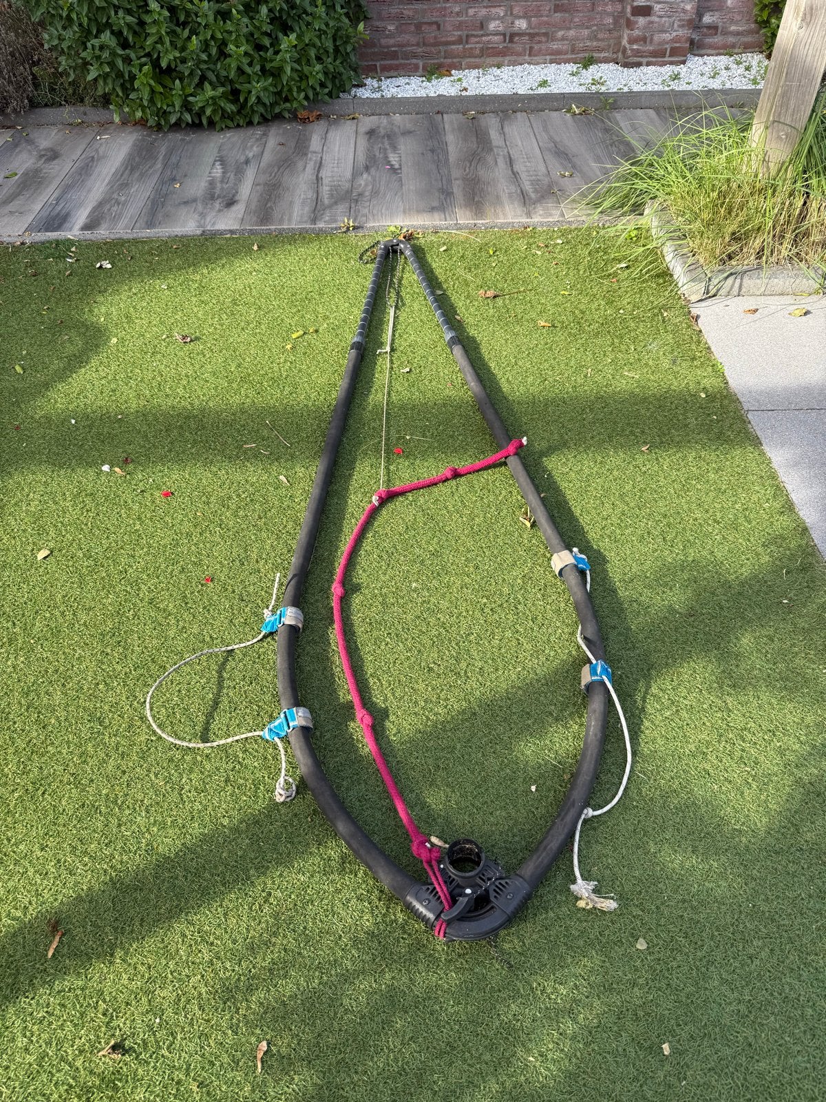 Gebruikte windsurf giek - Snel sluitend, max 210 cm, Watersport en Boten, Ophalen, Gebruikt, Giek