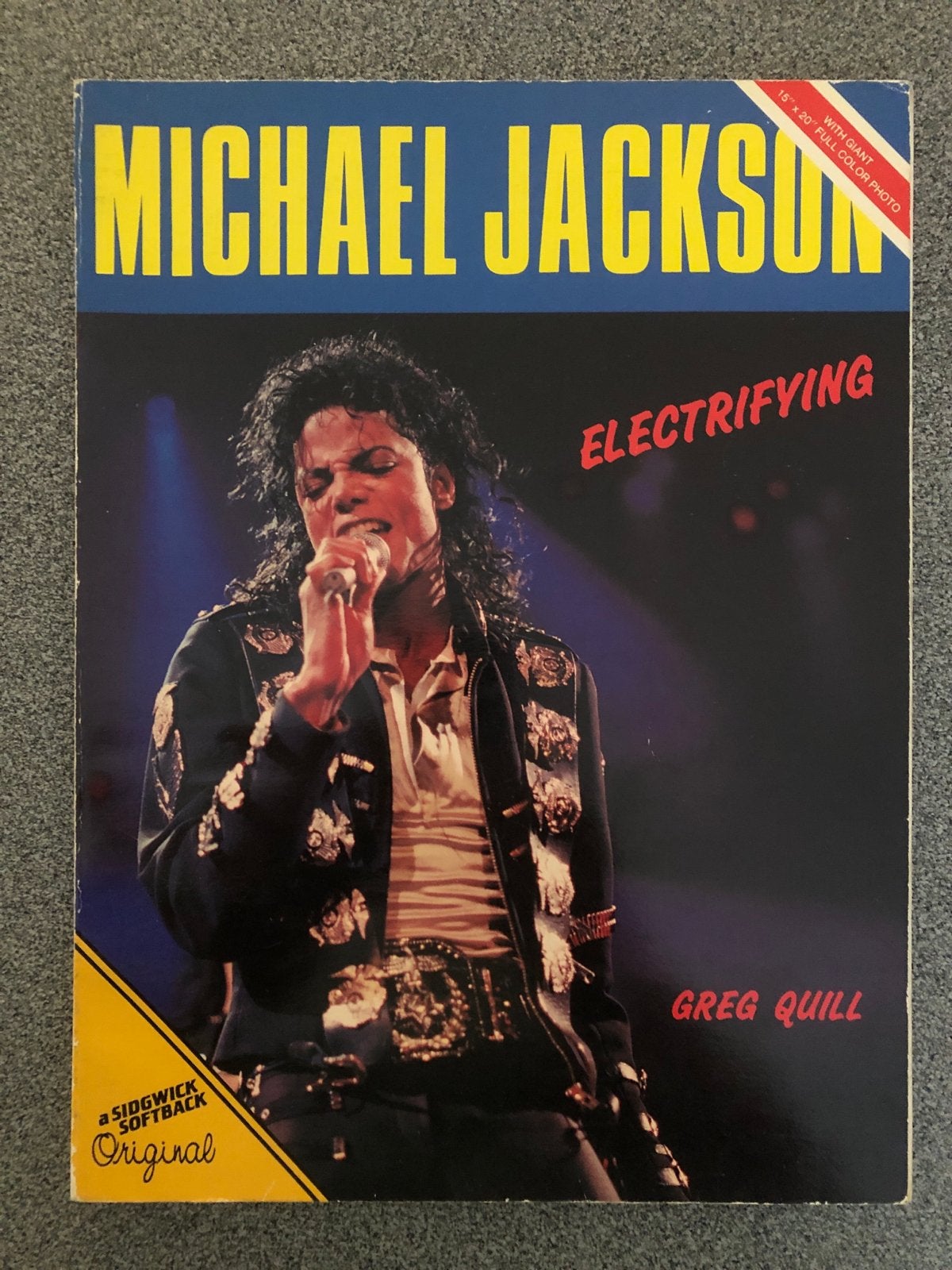 Michael Jackson Electrifying - Greg Quill (1988), Ophalen of Verzenden, Zo goed als nieuw, Artiest