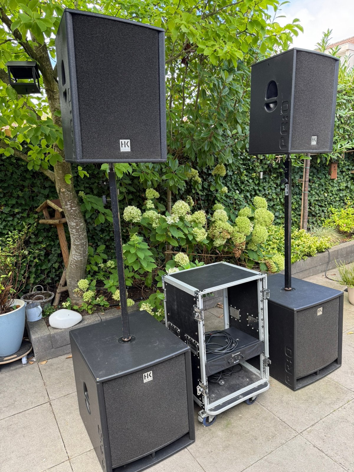 PA installatie, Ophalen, Gebruikt, 1000 watt of meer, P.A.