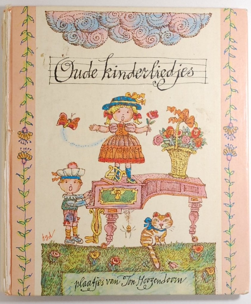 Oude kinderliedjes - Vintage Kinderboek Cantecleer jaren 70, Verzenden, Gelezen, Fictie algemeen