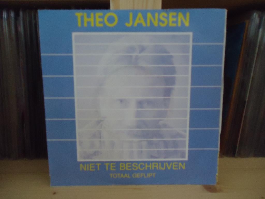 7" Single Theo Jansen - Niet Te Beschrijven / Totaal Geflipt, Gebruikt, 7 inch, Ophalen of Verzenden, Pop