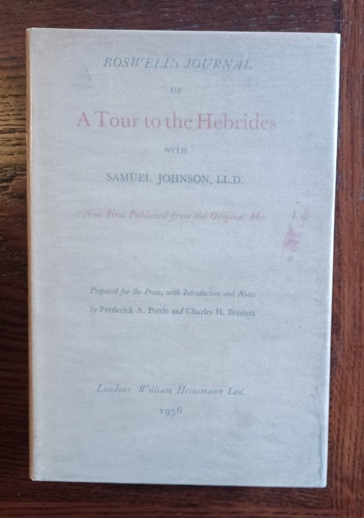 Boswell -  Tour to the Hebrides, Boeken, Reisverhalen, Ophalen of Verzenden, Gelezen, Europa