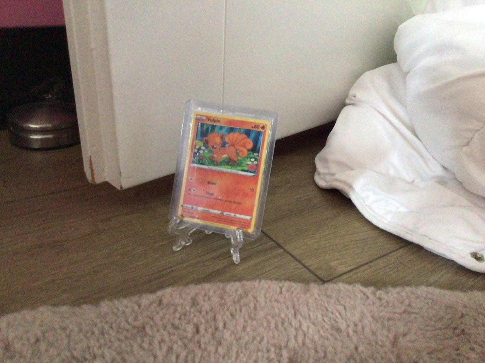 Vulpix Pokémon kaart - Zo goed als nieuw, Hobby en Vrije tijd, Ophalen, Zo goed als nieuw, Losse kaart