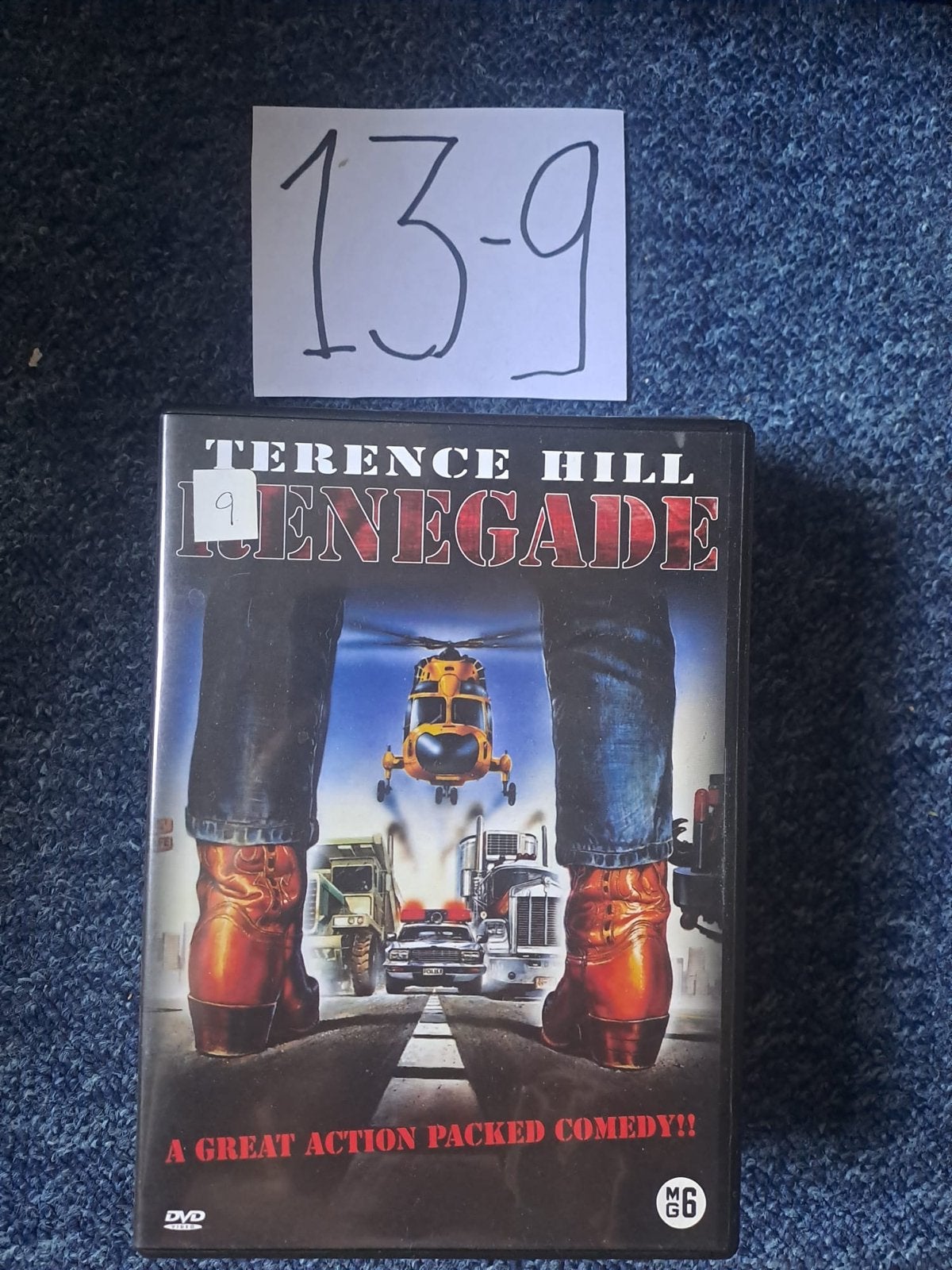Terence Hill - Renegade DVD, Cd's en Dvd's, Dvd's | Actie, Vanaf 6 jaar, Ophalen of Verzenden, Zo goed als nieuw, Actiekomedie