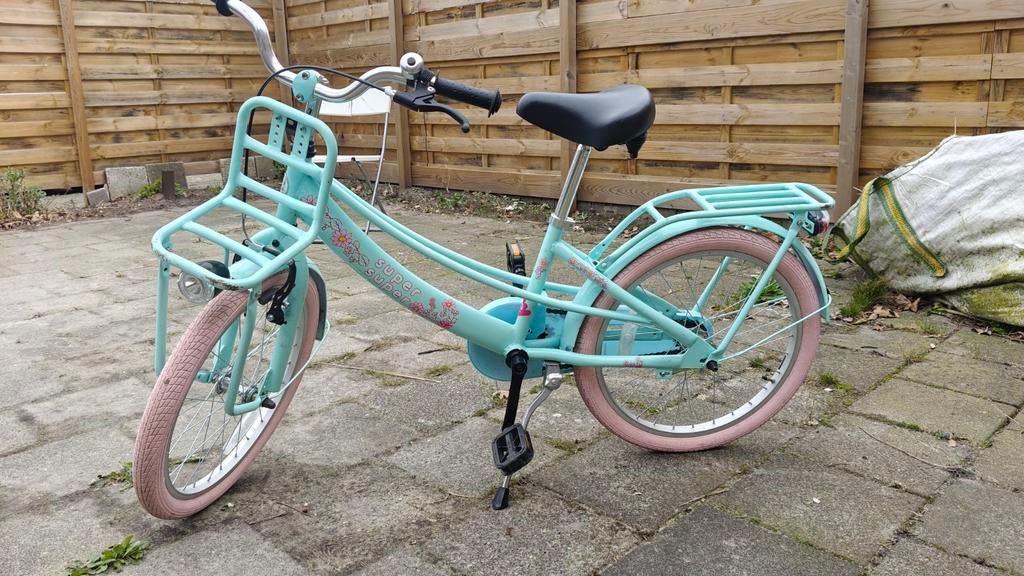 Supersuper Lola 20 inch Meisjesfiets, Fietsen en Brommers, Fietsen | Meisjes, Ophalen, Gebruikt, 20 inch, Supersuper