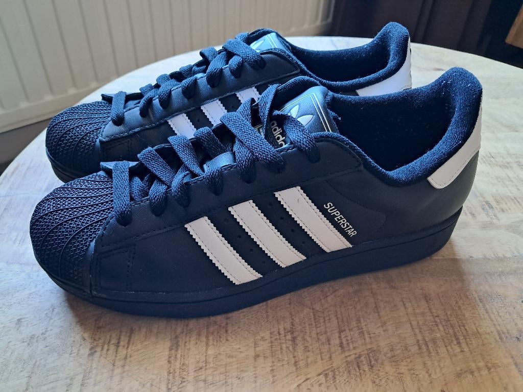 Adidas superstar 43 1/3, Kleding | Heren, Schoenen, Zwart, Ophalen of Verzenden, Adidas, Sneakers of Gympen