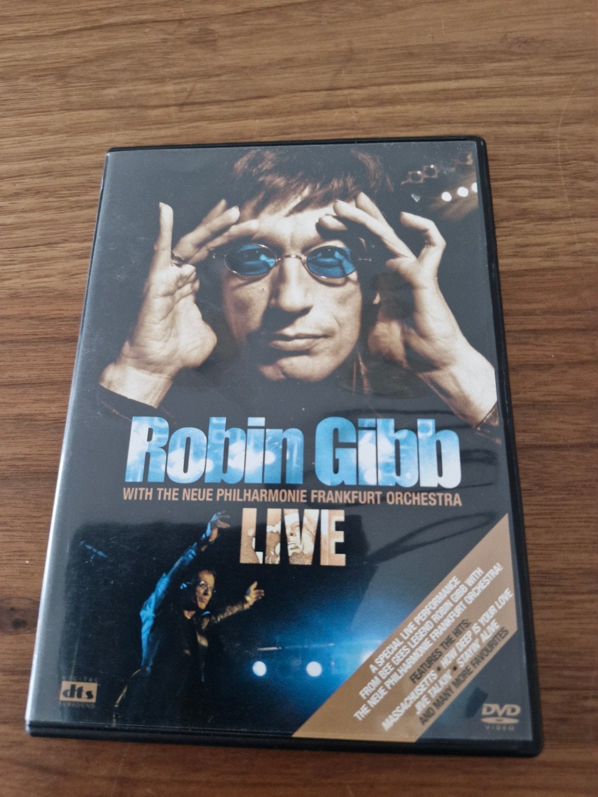 Robin Gibb - Live met Neue Philharmonie Frankfurt DVD, Cd's en Dvd's, Bonusmateriaal, Alle leeftijden, Ophalen of Verzenden, Spaans