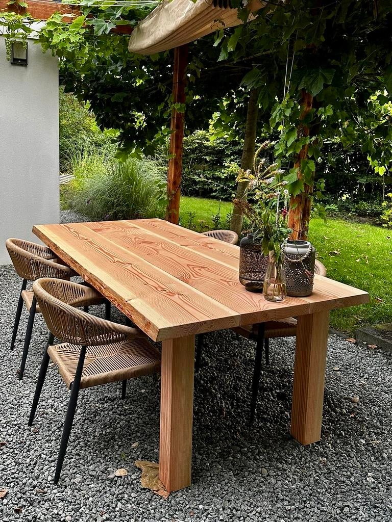 Robuuste Douglas Tuintafel (nieuw), Ophalen, Zo goed als nieuw, Hout