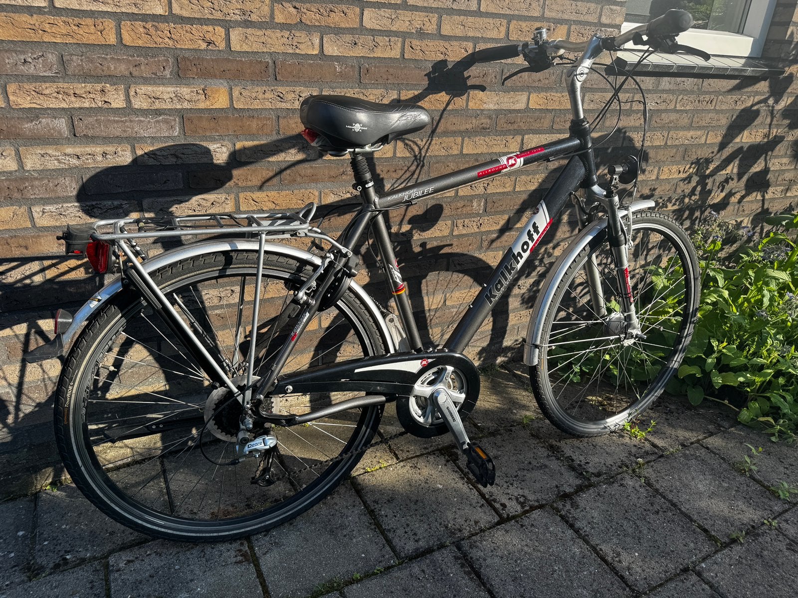Kalkhoff Jubilee herenfiets, 53 tot 56 cm, Versnellingen, Zo goed als nieuw, Trommelrem