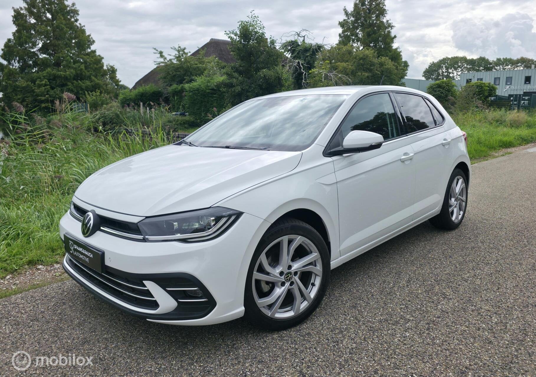 Volkswagen Polo 1.0 TSI / Alcantara / Stoelv / Navi / Carpl., Auto's, Gebruikt, Zwart, 95 pk, Wit