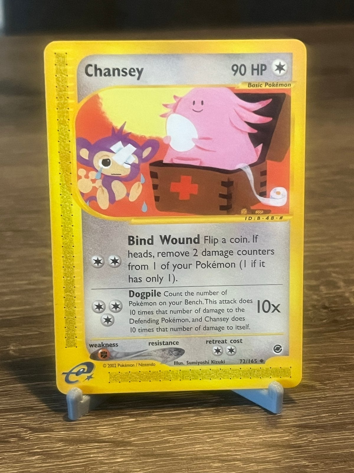 Chansey (73/165) Expedition - NM, Hobby en Vrije tijd, Verzamelkaartspellen | Pokémon, Ophalen of Verzenden, Zo goed als nieuw