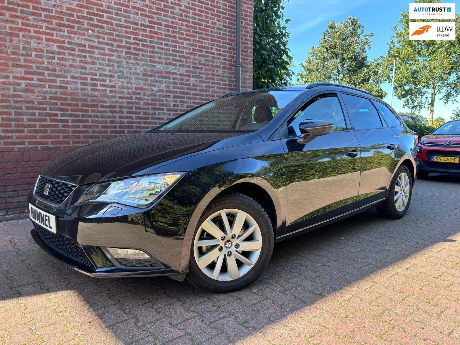 Seat Leon ST 1.2 EcoTSI Style, Dealer onderhouden, Stof, Gebruikt, Zwart