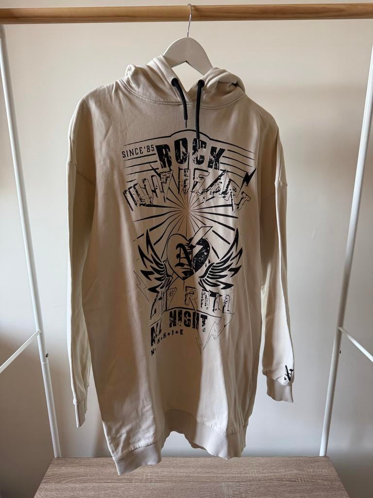 Nikkie Kate Moss hoodie maat 40, Ophalen of Verzenden, Zo goed als nieuw, Maat 38/40 (M), Beige