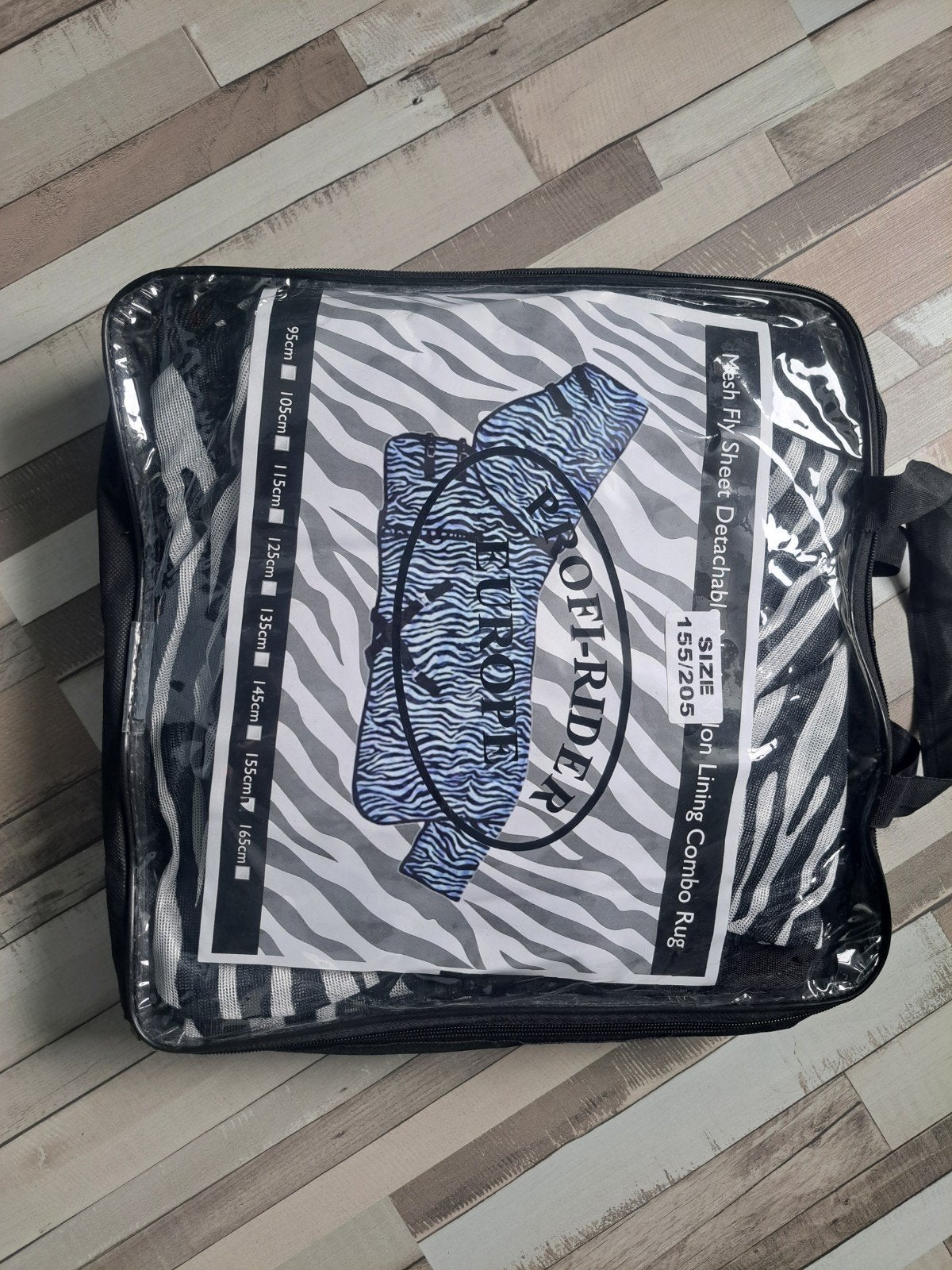 Nieuwe vliegendeken zebra maat 205, Dieren en Toebehoren, Ophalen of Verzenden, Nieuw