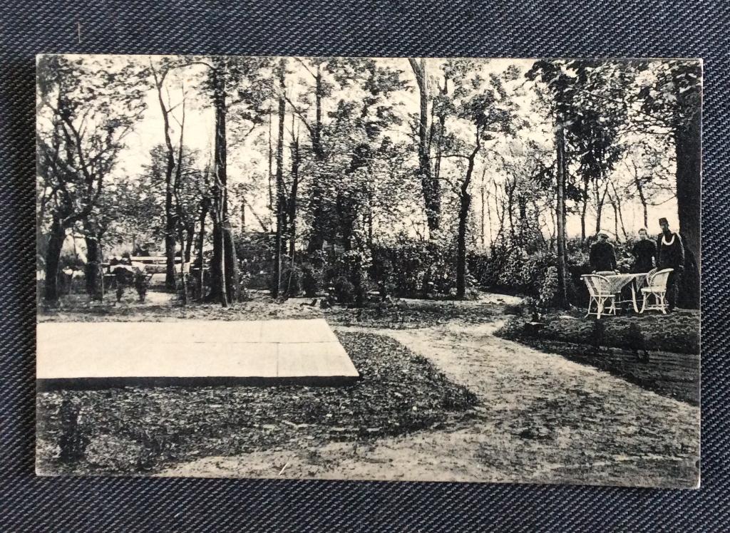 Bellingwolde, Tuinaanzicht Hotel Reiderland, Ophalen of Verzenden, 1940 tot 1960, Ongelopen, Groningen