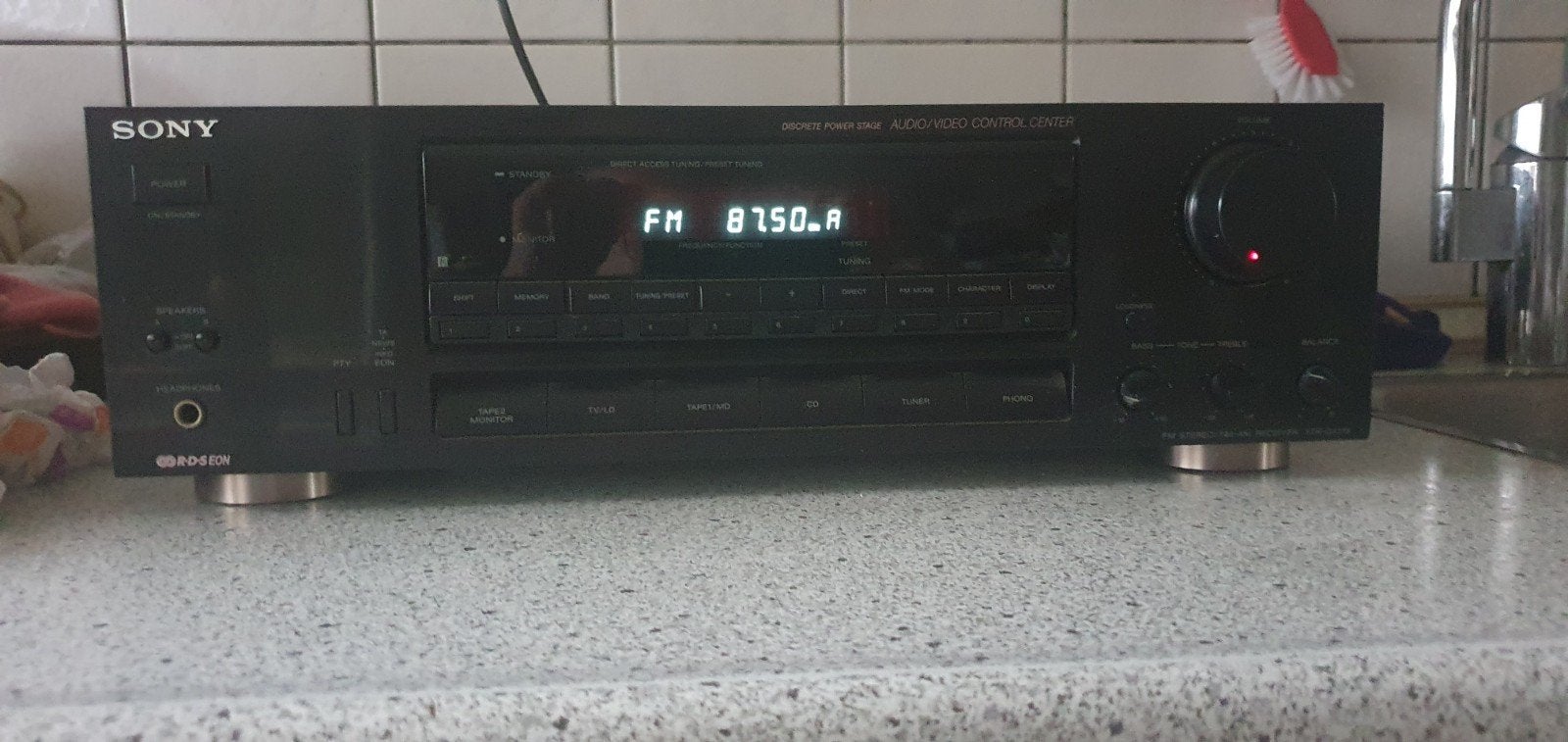 Sony STR-GX315 Stereo Receiver  met de originele gebruiksaan, Ophalen of Verzenden, Gebruikt, Sony