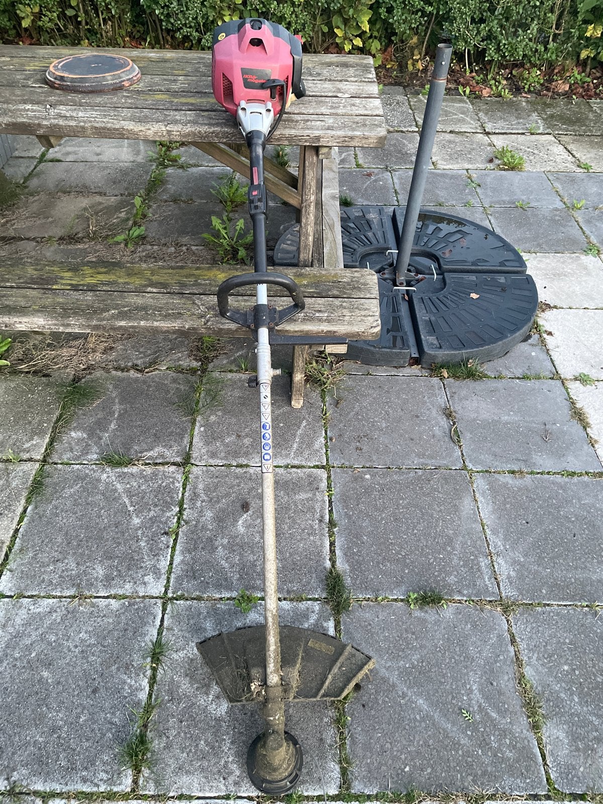 IKRA Mogatec SL36 Benzine Grastrimmer/Bosmaaier. Gebruikt, Tuin en Terras, Ophalen, Gebruikt, 30 tot 50 cm, Benzine