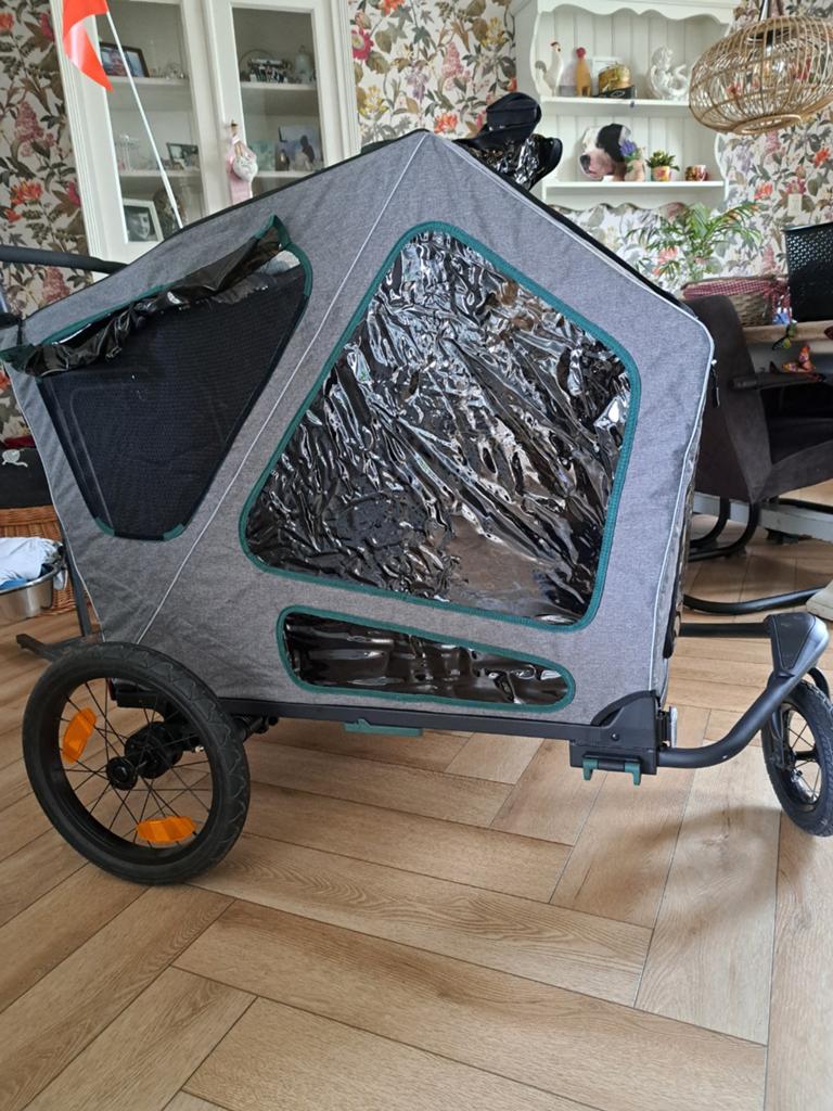 Honden fietskar   trixi xxl   tehuur, Ophalen of Verzenden