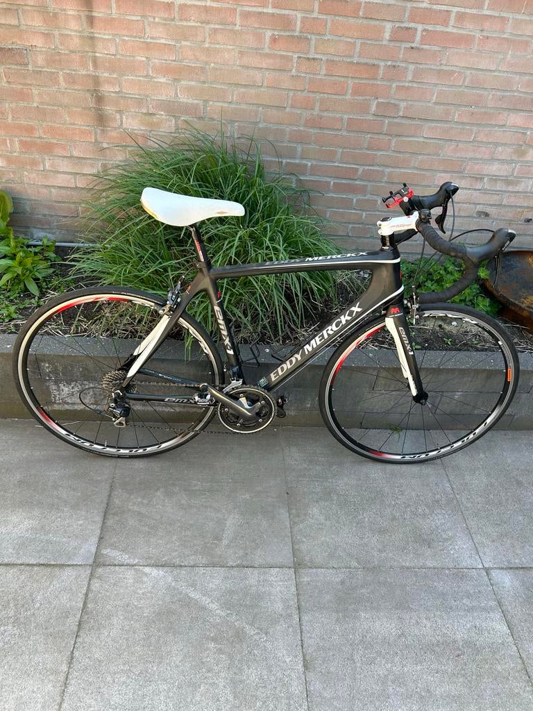 Mooie Eddy Merckx racefiets full Carbon, Overige merken, Gebruikt, Carbon, Ophalen of Verzenden