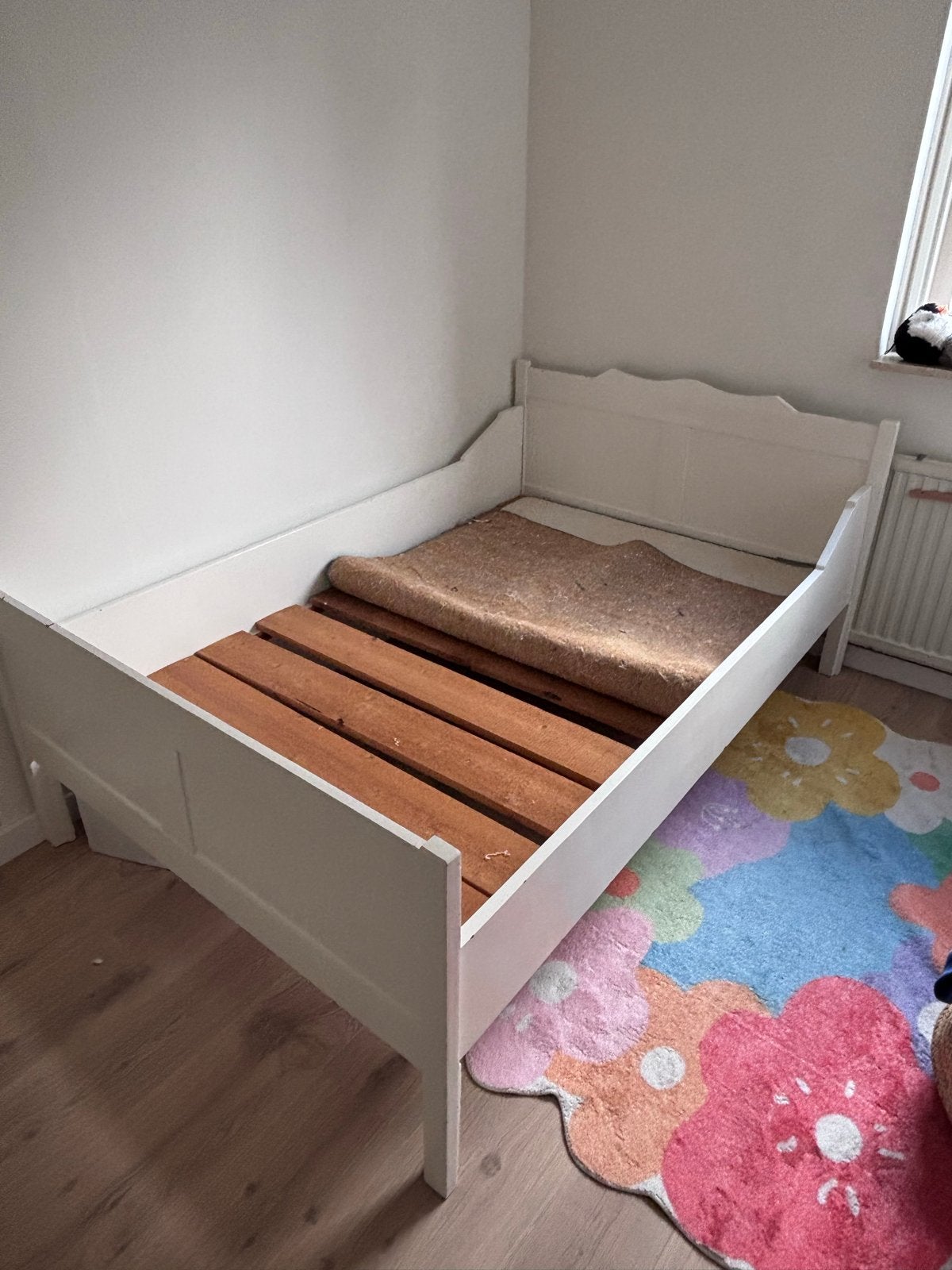 Vintage Bed, Huis en Inrichting, Ophalen, Gebruikt, 90 cm, Eenpersoons