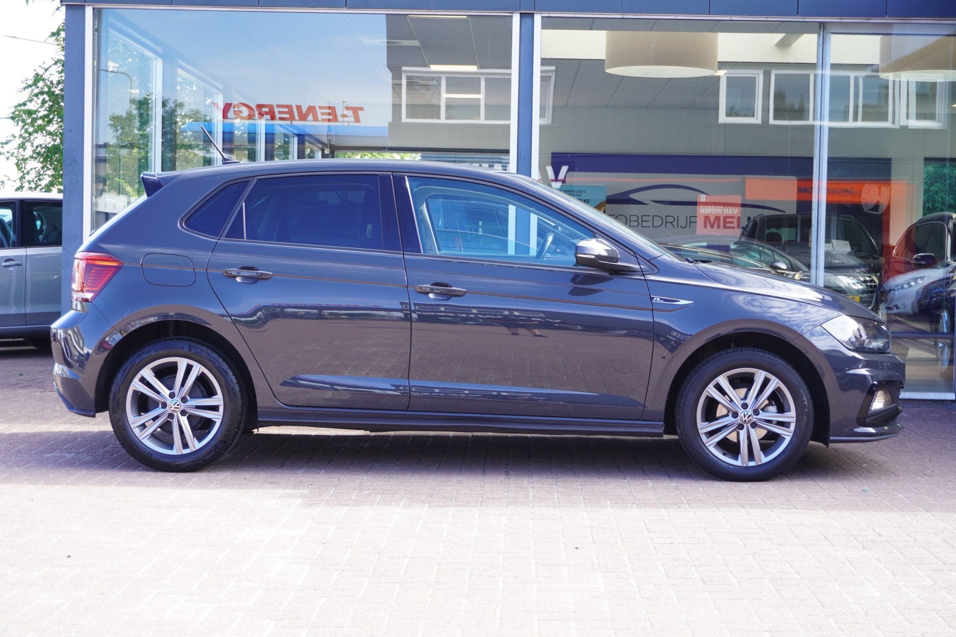 Volkswagen Polo 1.0 TSI Highline Business R-Line | Handbak |, Dealer onderhouden, Gebruikt, 49 €/maand, Origineel Nederlands