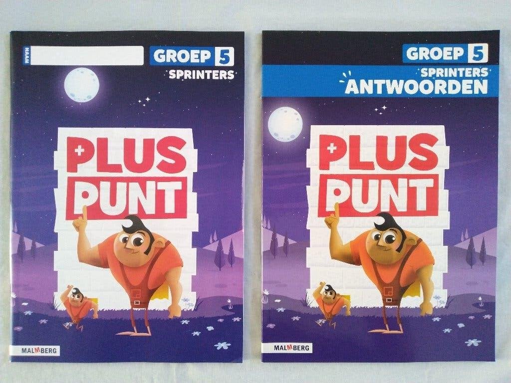 Pluspunt - Groep 5 - Sprinters werkboek en antwoordenboek., Ophalen of Verzenden, Nieuw, Overige niveaus, Overige vakken