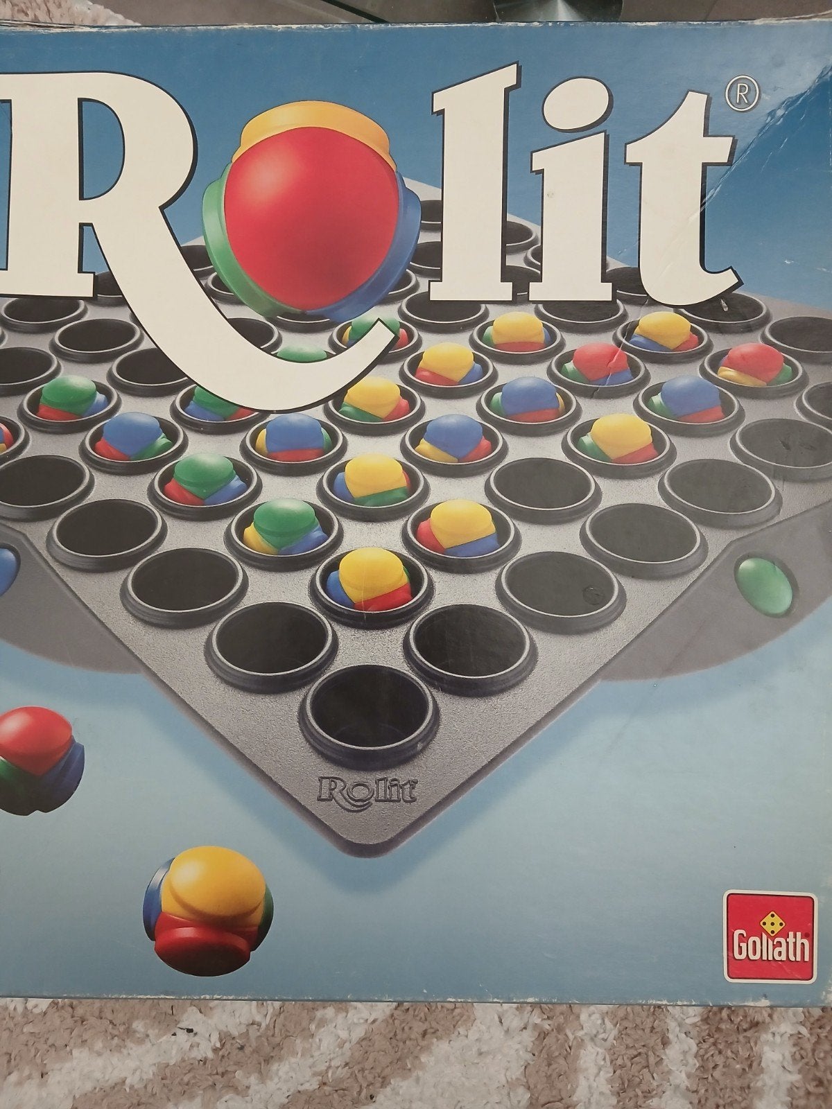 Rolit bordspel van Goliath, Ophalen of Verzenden, Gebruikt, Goliath