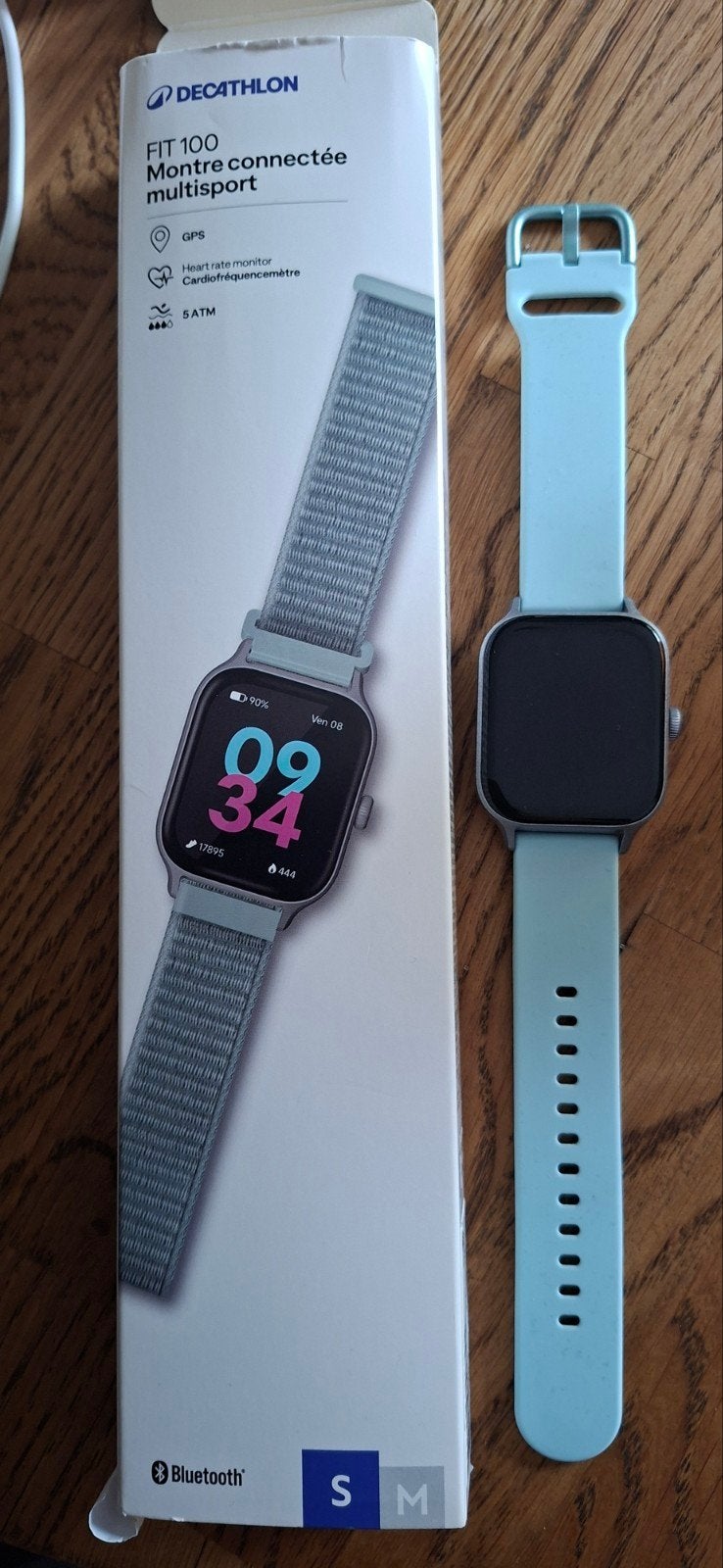 Decathlon Fit 100 smartwatch., Ophalen, Zo goed als nieuw, Overige typen
