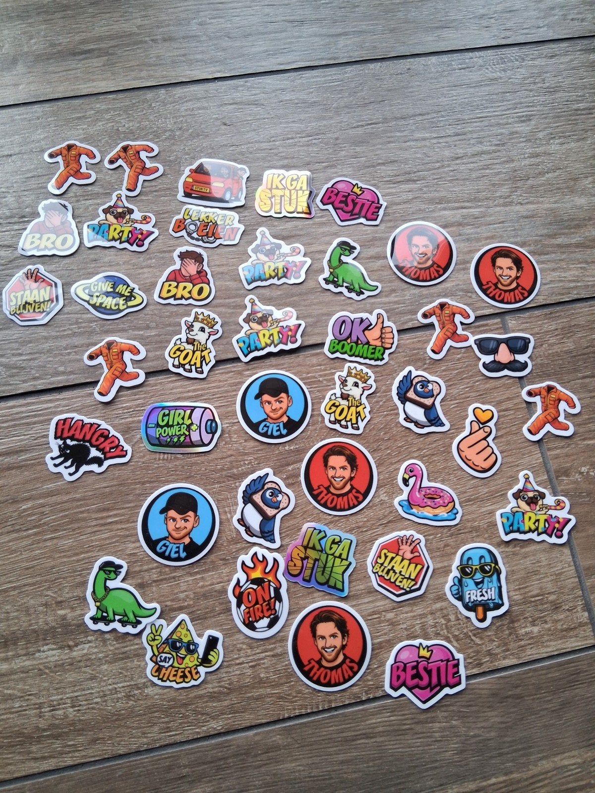jumbo jacht stickers, Jumbo, Ophalen