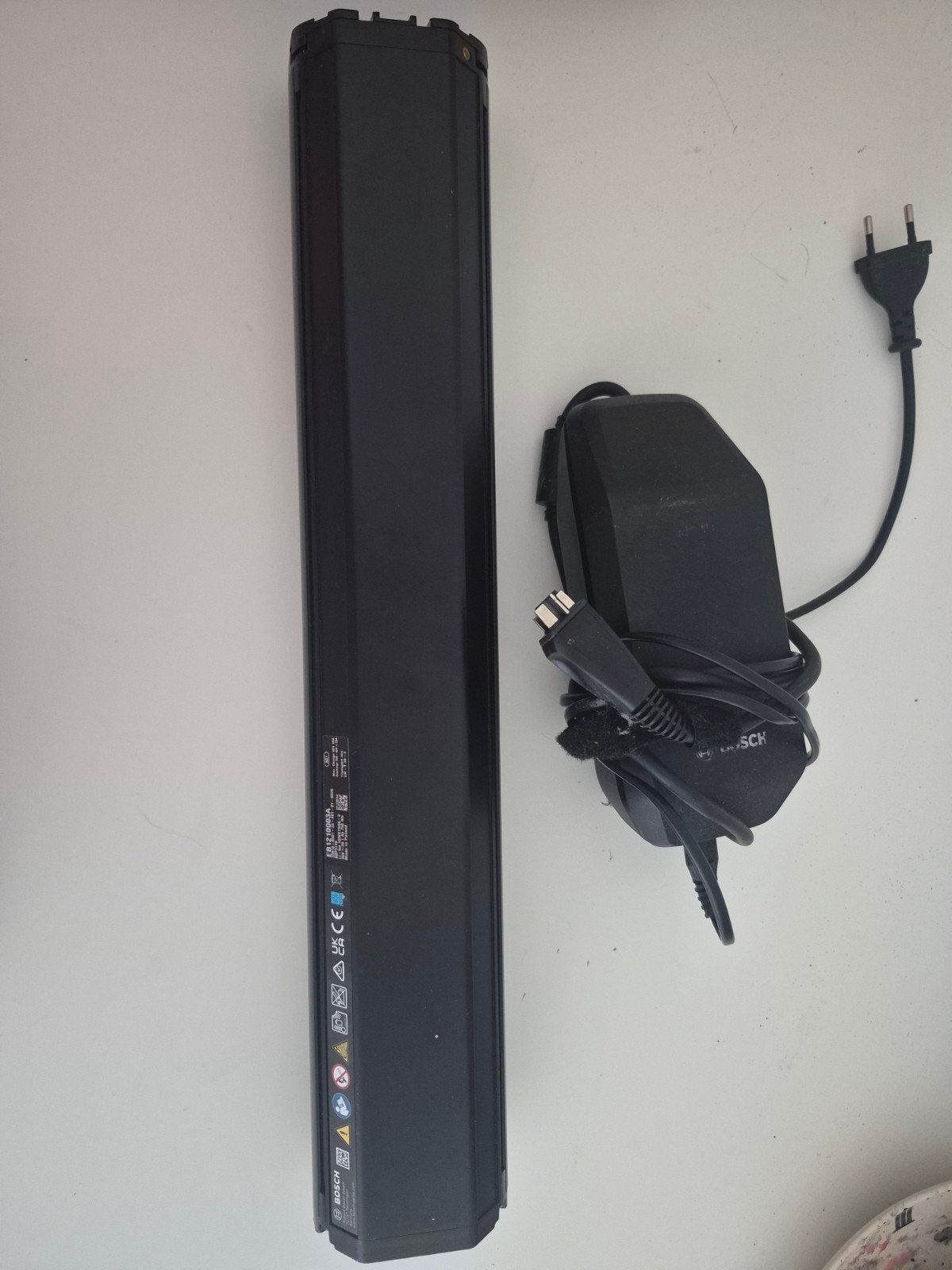 Bosch PowerTube 750 E-bike Accu met Oplader, Ophalen of Verzenden, Zo goed als nieuw