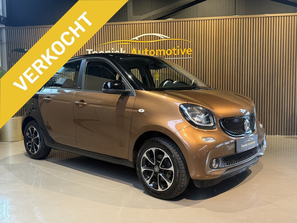 Smart Forfour 1.0 Prime | Cruise Control | Navigatie | leder, Achterwielaandrijving, Gebruikt, 4 stoelen, Handgeschakeld