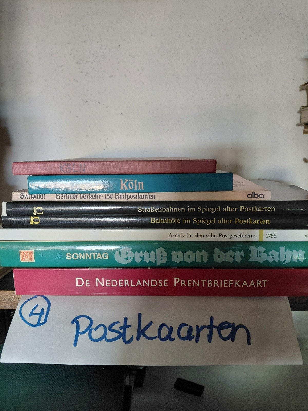 Boeken over postkaarten en spoorwegen, Verzamelen, Ophalen of Verzenden, 1980 tot heden, Ongelopen