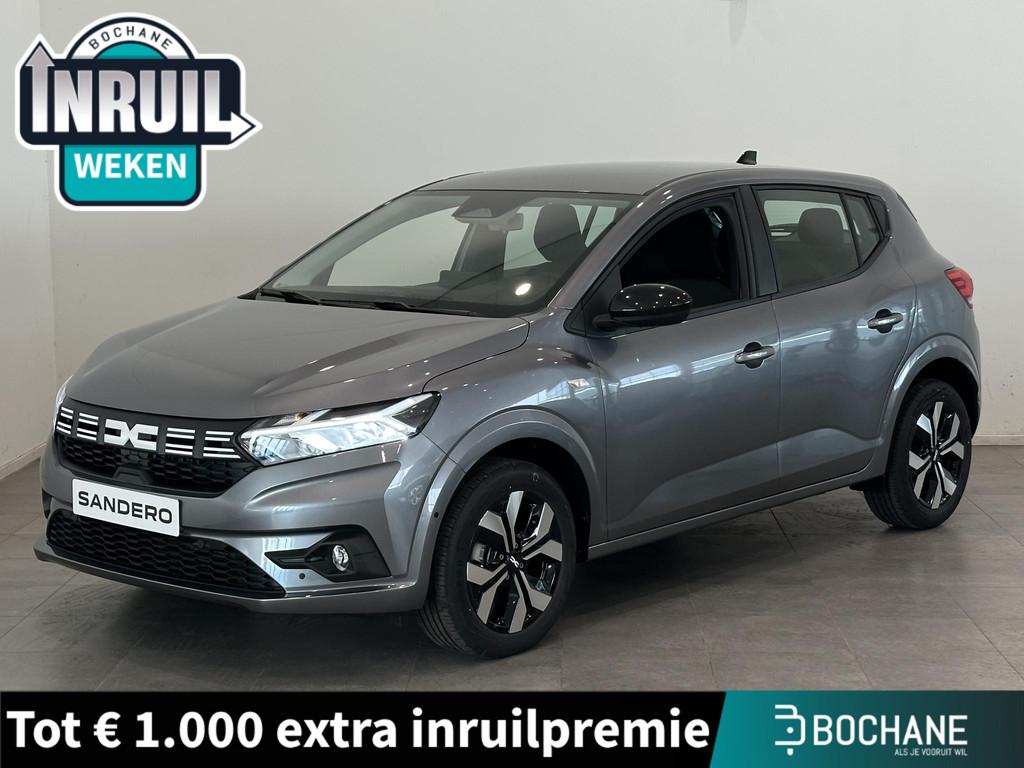Dacia Sandero 1.0 TCe 90 Journey | Pack MediaNAV | Nu rijkla, Voorwielaandrijving, Stof, Met garantie (alle), Bedrijf