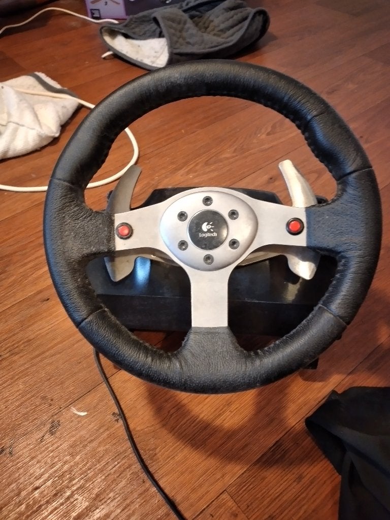 racesimulator, Ophalen, Gebruikt, Stuur of Pedalen
