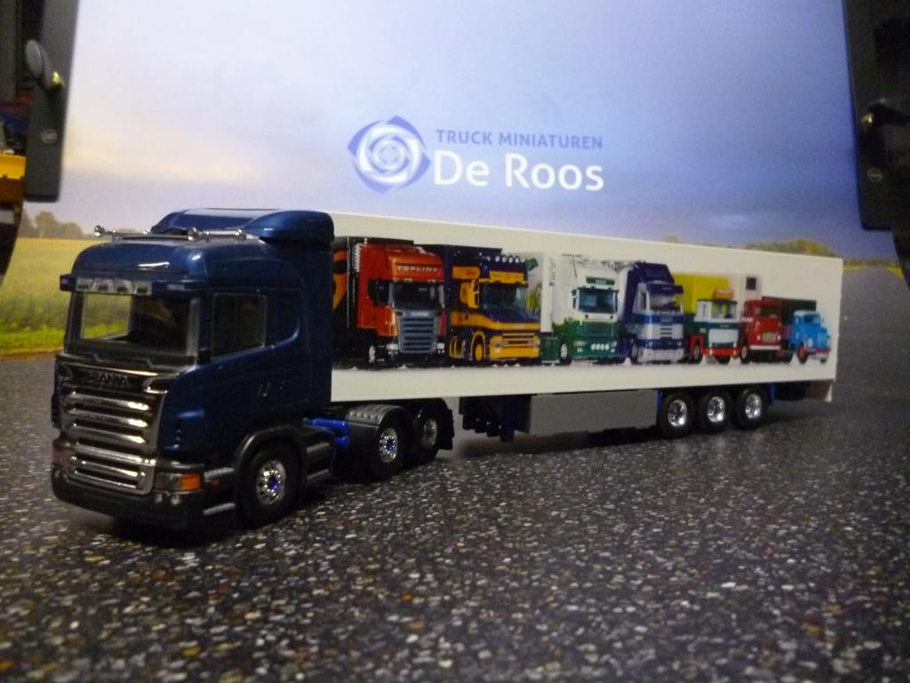Tekno Scania R580 demo, Hobby en Vrije tijd, Modelauto's | 1:50, Ophalen of Verzenden, Zo goed als nieuw, Bus of Vrachtwagen, Tekno