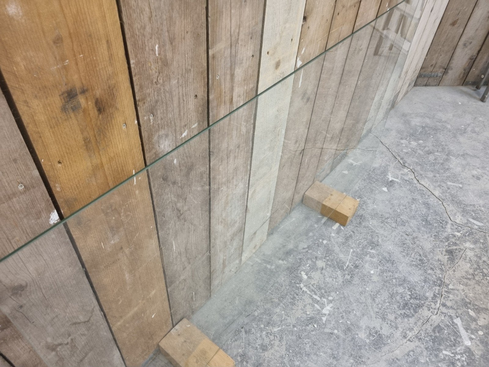 GRATIS!  Glasplaat 170 x 90cm, 150 tot 200 cm, Rechthoekig, 50 tot 100 cm, Ophalen of Verzenden