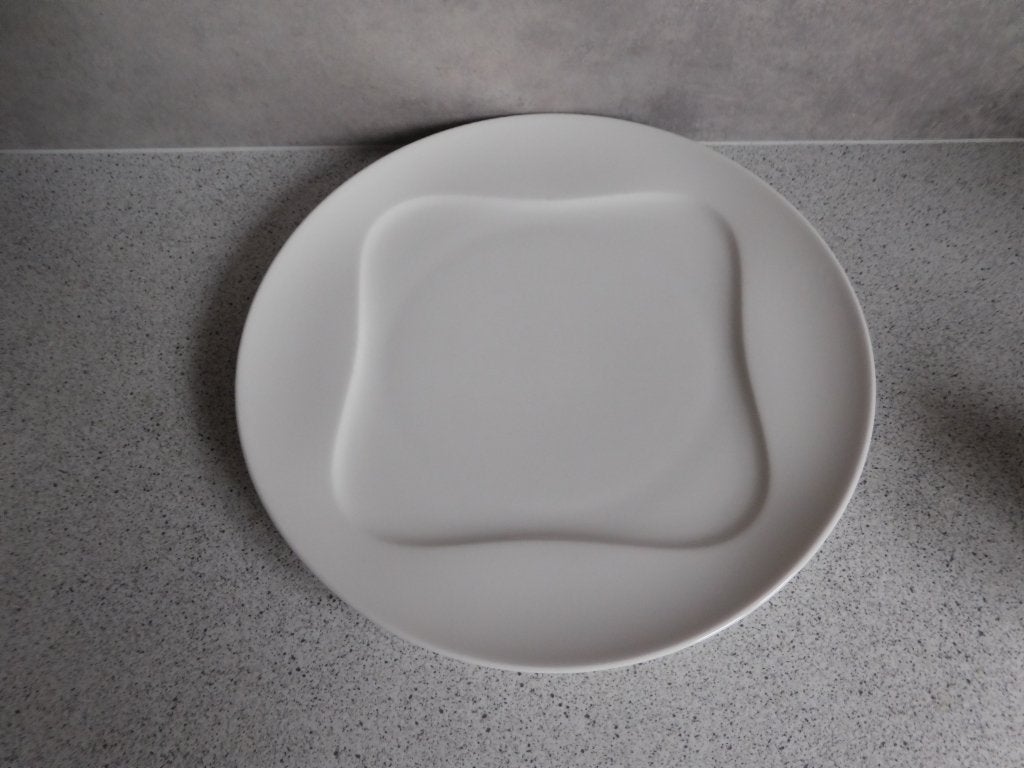 Bord 28 cm. Wit Vivo Villeroy & Boch, Ophalen of Verzenden, Zo goed als nieuw, Bord(en), Overige stijlen