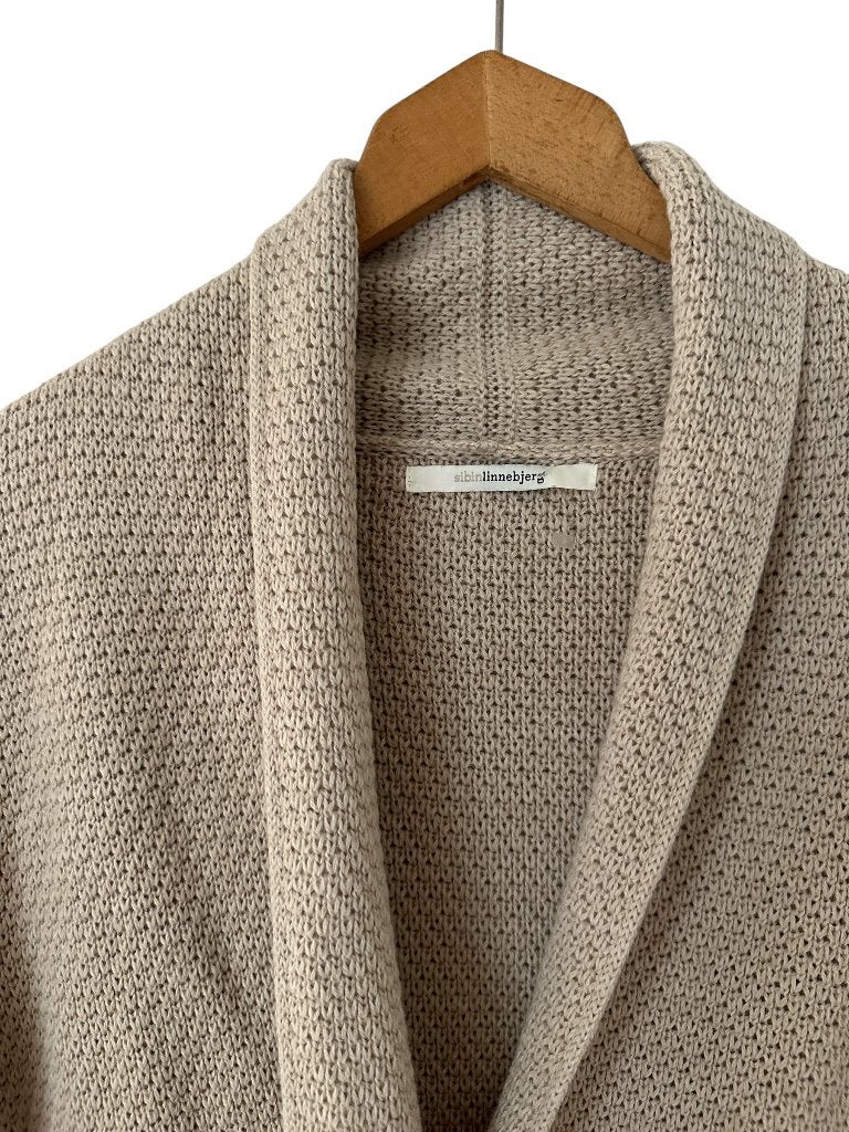Sibin Linnebjerg vest M, Beige, Ophalen of Verzenden, Zo goed als nieuw