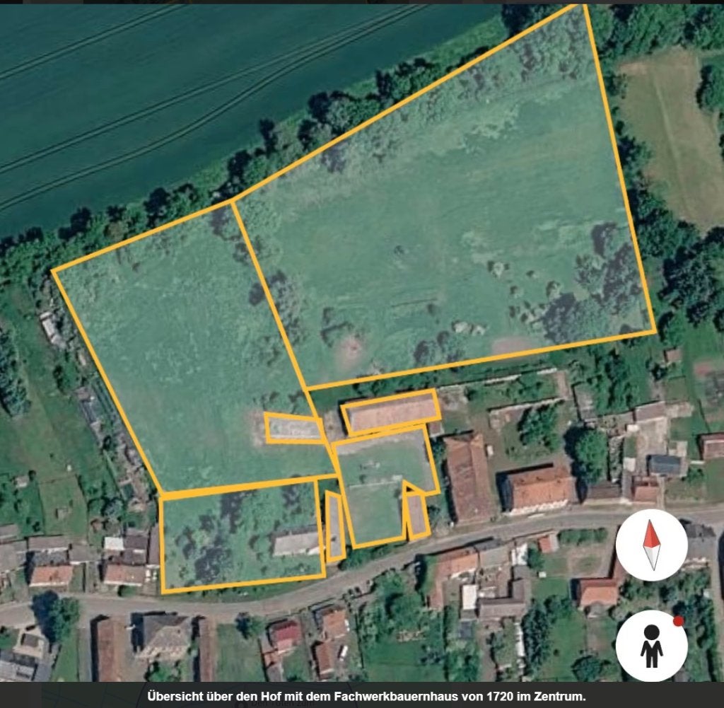 Boerderij / hof met stallen en 2,5 ha – langdurige pacht, Weidegang, 4 paarden of pony's of meer