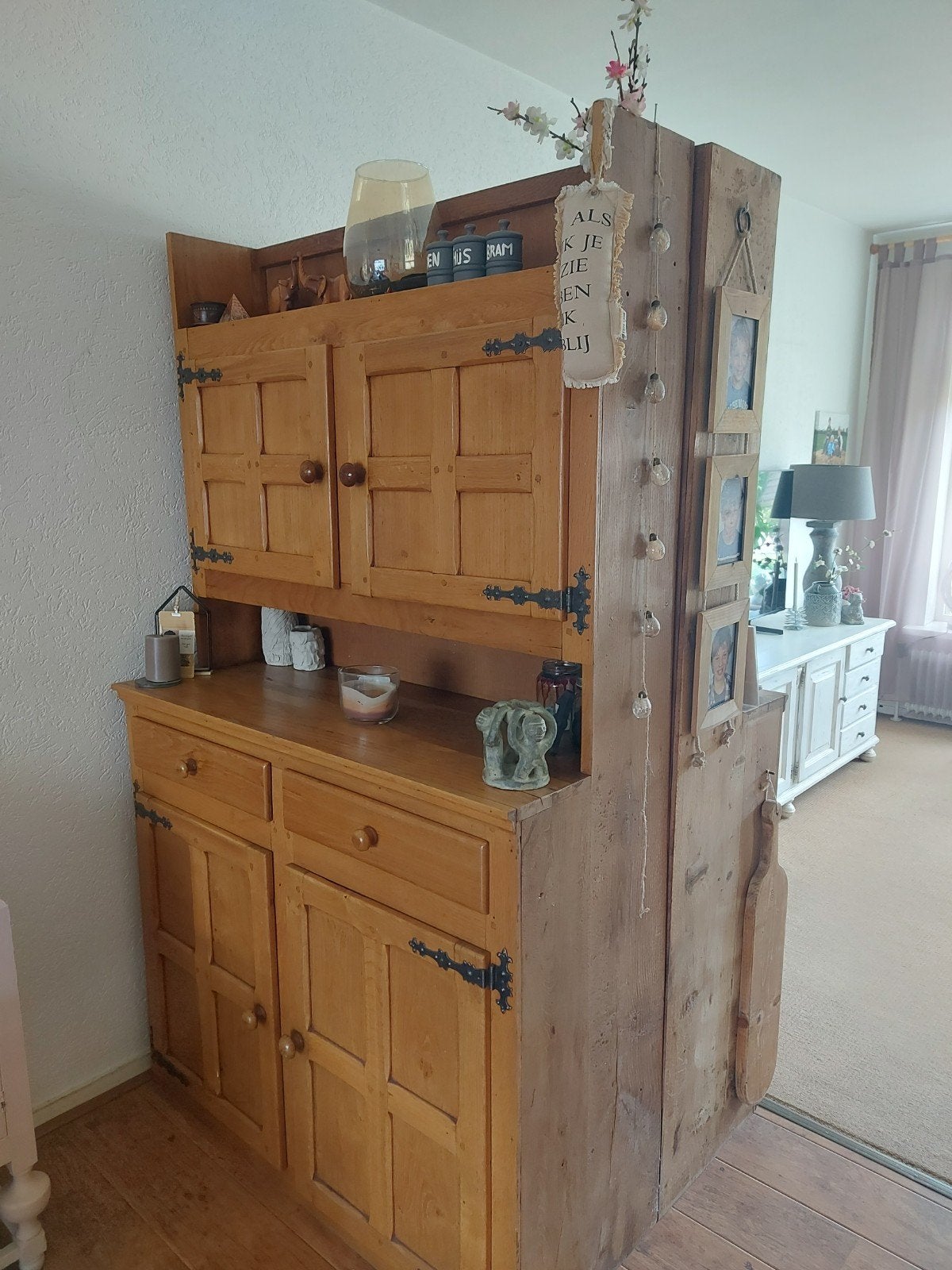 Kast eiken, Ophalen, 25 tot 50 cm