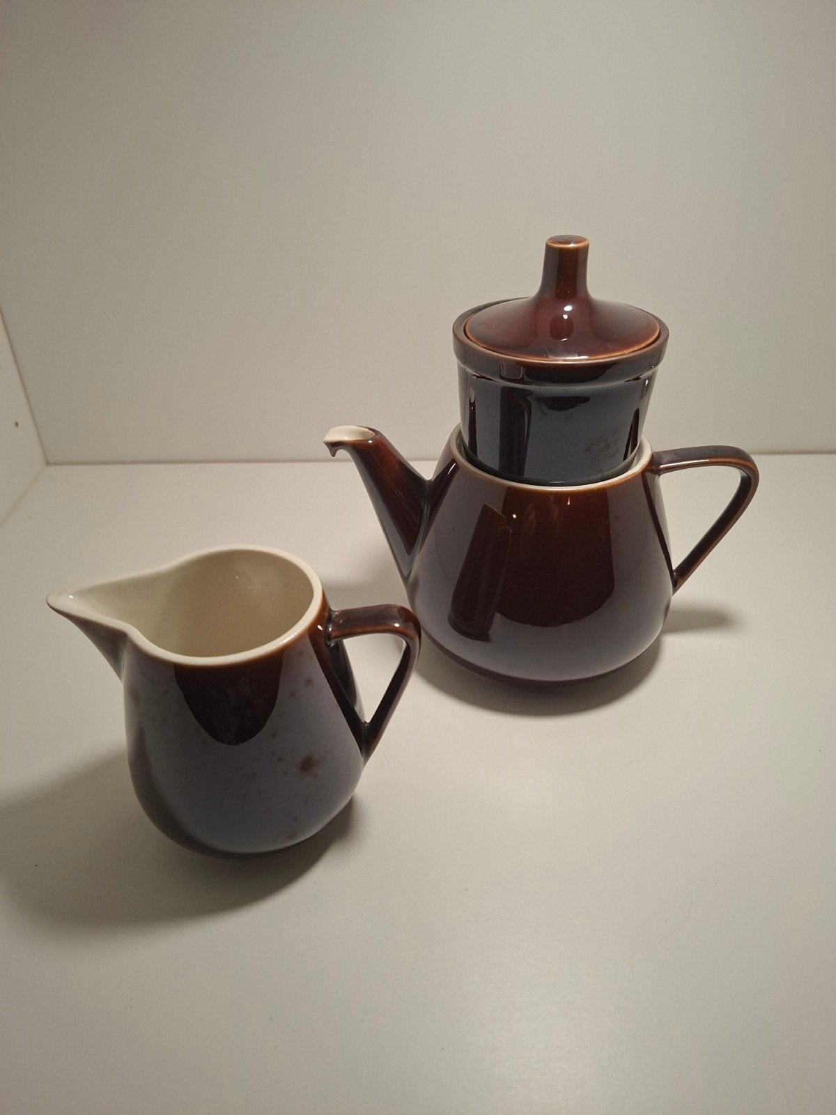 Vintage Villeroy & Boch Koffiepot en Melkkan, Antiek en Kunst, Ophalen of Verzenden