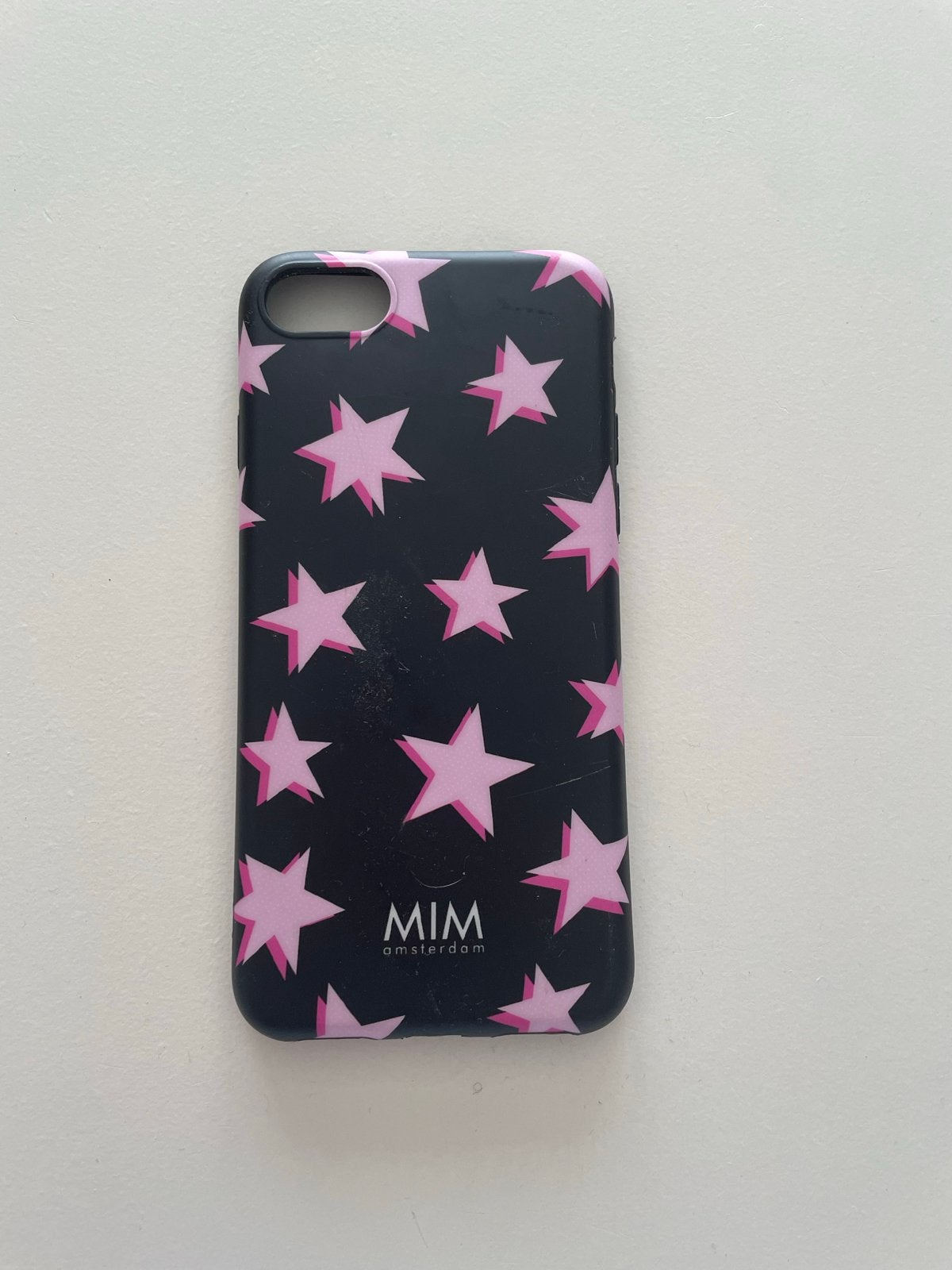MIM Amsterdam iPhone 8 hoesje met sterren, Kunststof, Overige merken, Hoesje of Tasje, Rondom bescherming