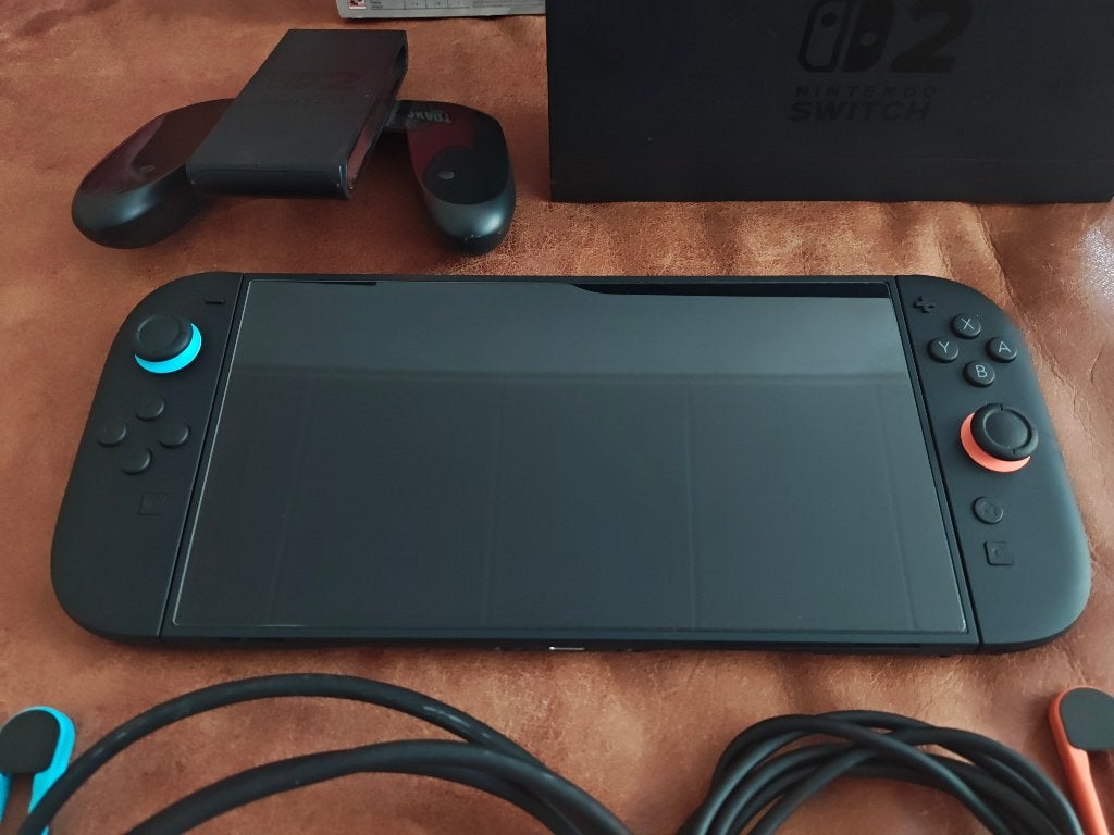 Nintendo Switch 2, Spelcomputers en Games, Spelcomputers | Nintendo Switch, Ophalen of Verzenden, Zo goed als nieuw, Met 2 controllers