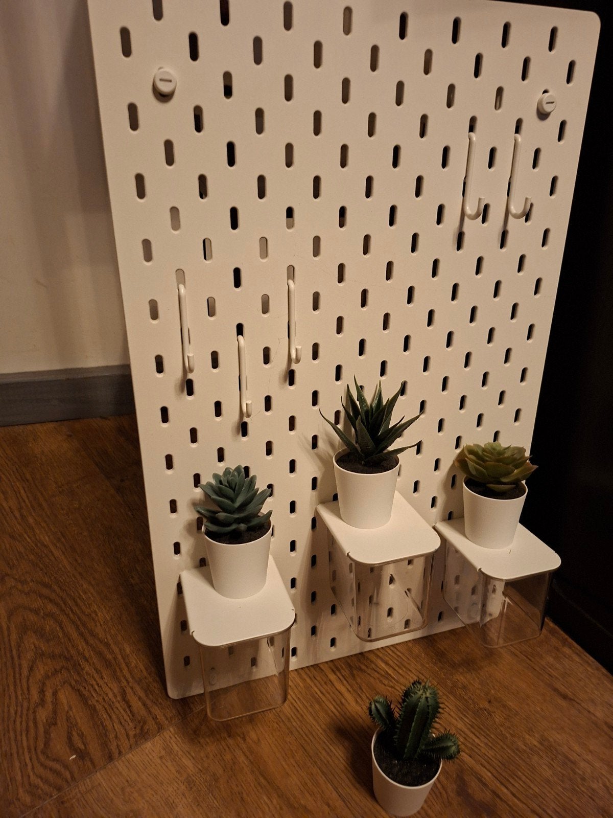 IKEA Skadis pegboard met accessoires, Ophalen, Kunststof, Zo goed als nieuw, Modern