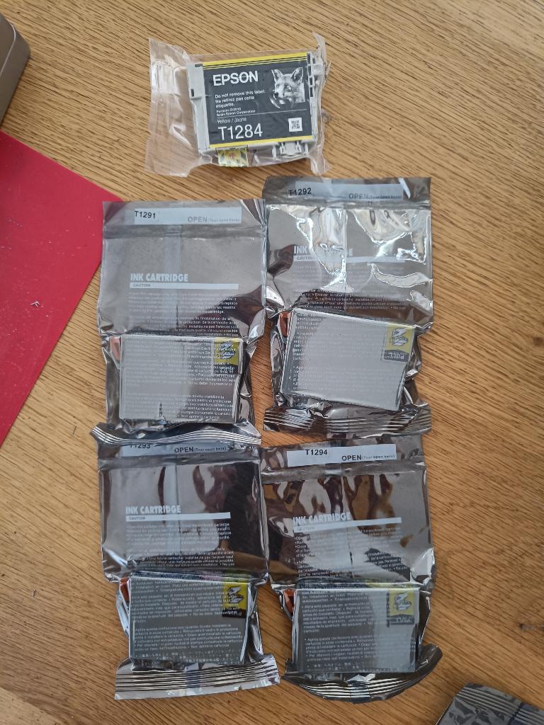 Epson inkt cartridges, gratis, Ophalen of Verzenden, Nieuw, Cartridge, Huismerk